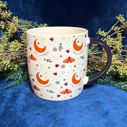 Tazza Autumn Magic, in ceramica, autunno witchy