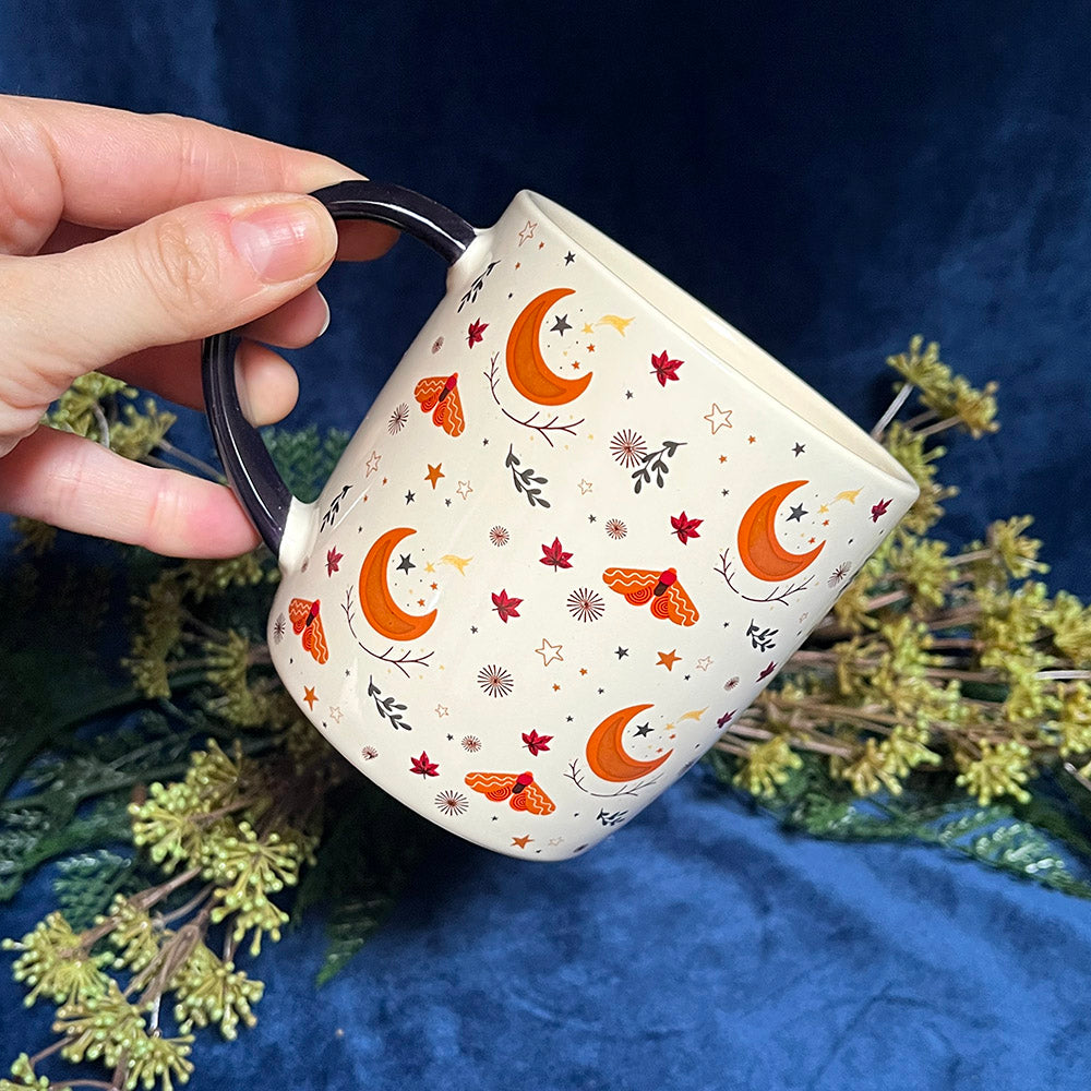 Tazza Autumn Magic, in ceramica, autunno witchy
