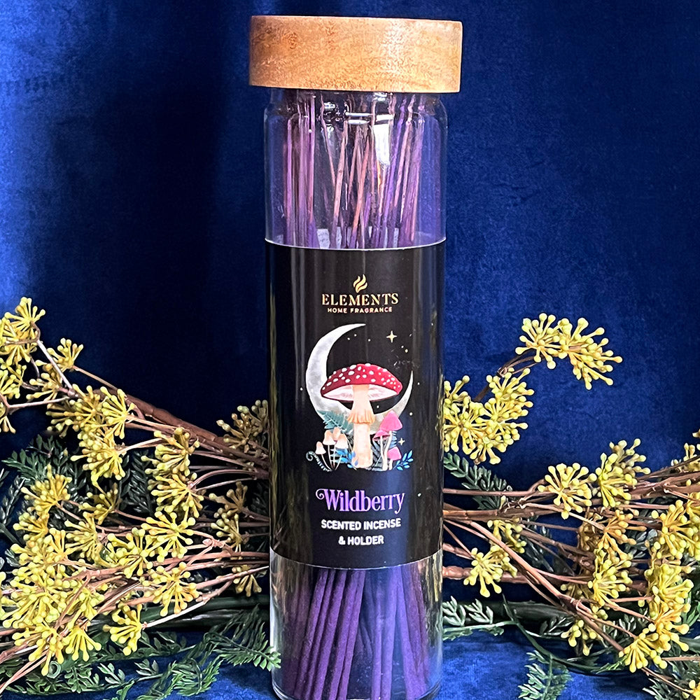 Incensi in stick "Dark Forest" ai frutti di bosco, witchy vibes