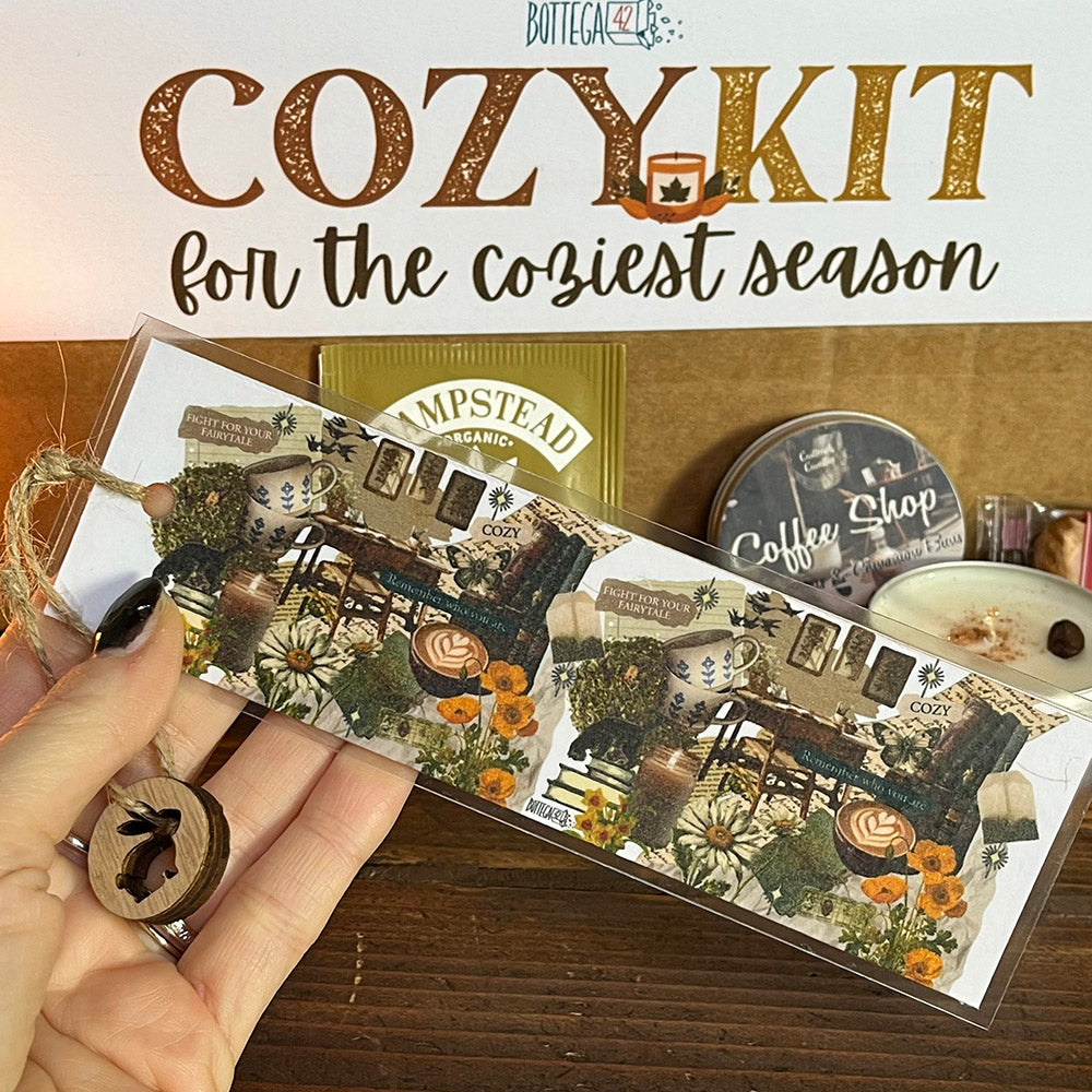 Cozy Kit, bundle box tazza, libro, candela - coccole autunnali