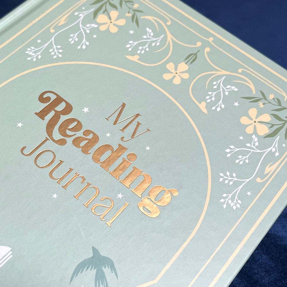 Reading Journal "Enchanted Library", tracker diario lettura, libri, booklover
