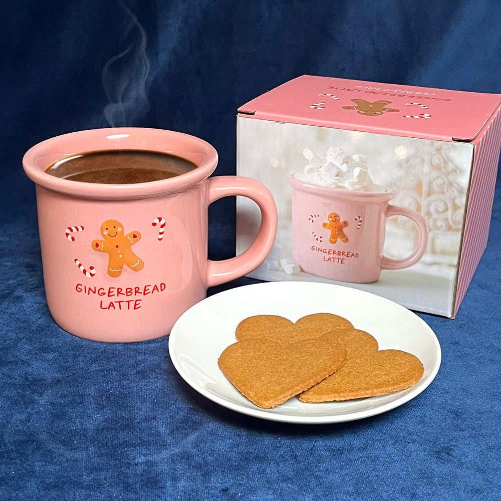 Tazza Gingerbread Latte, Natale, biscotto di pan di zenzero