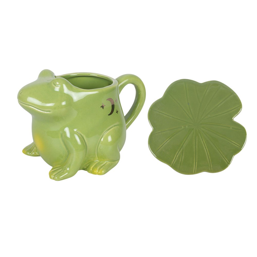 Tazza e piattino "Luna Frog"