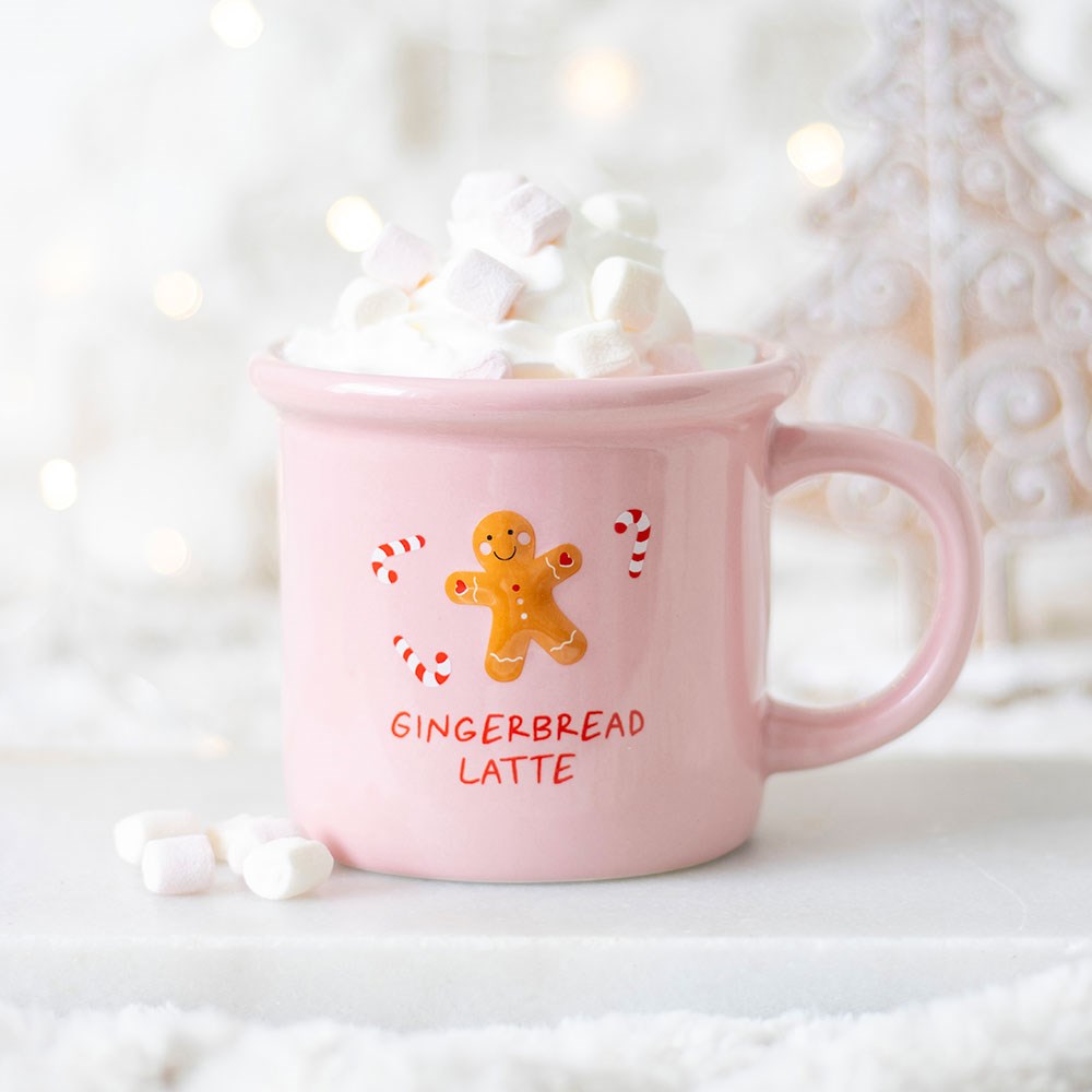 Tazza Gingerbread Latte, Natale, biscotto di pan di zenzero