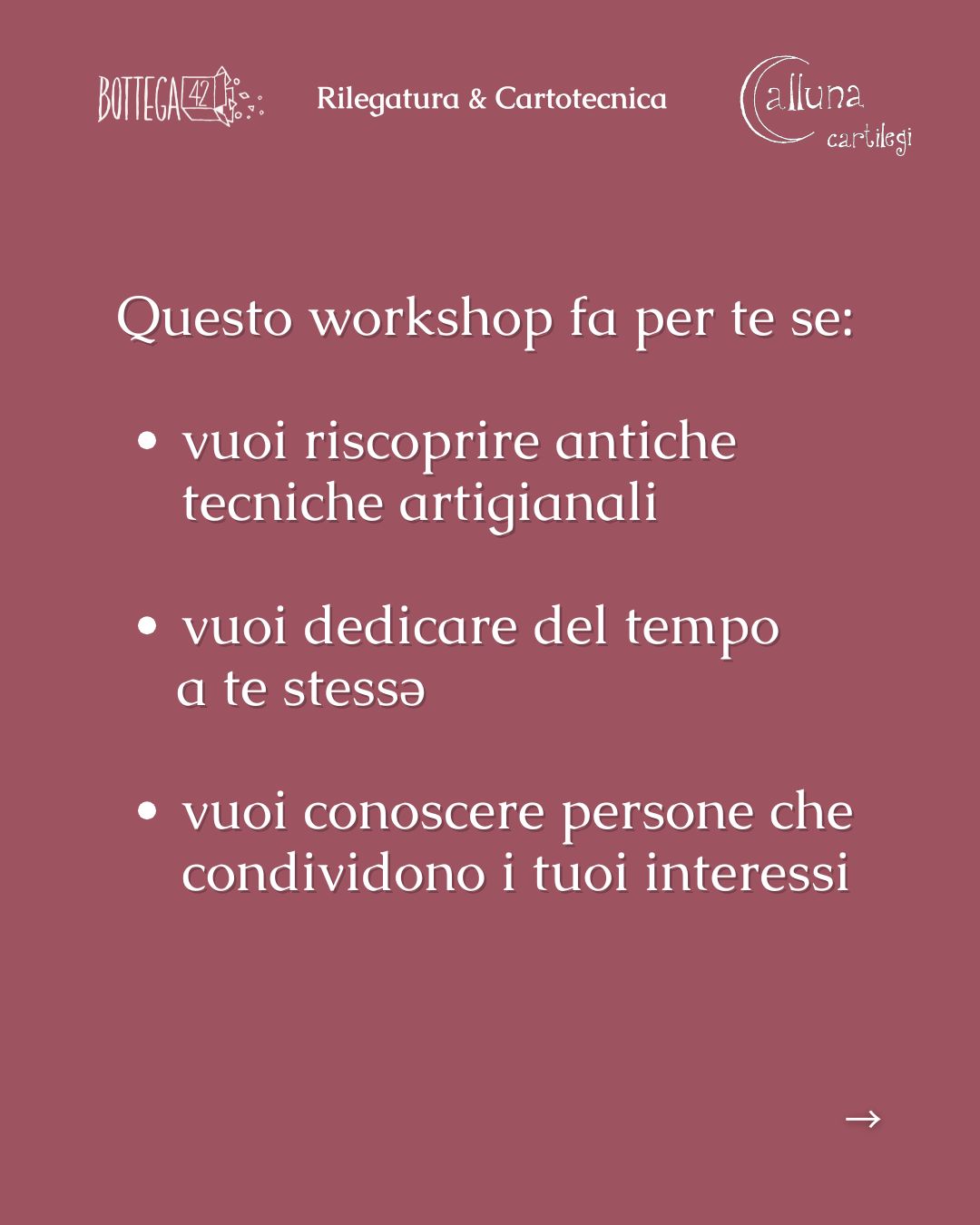 WS Rilegatura e Cartotecnica - full immersion sabato 4 aprile 2026
