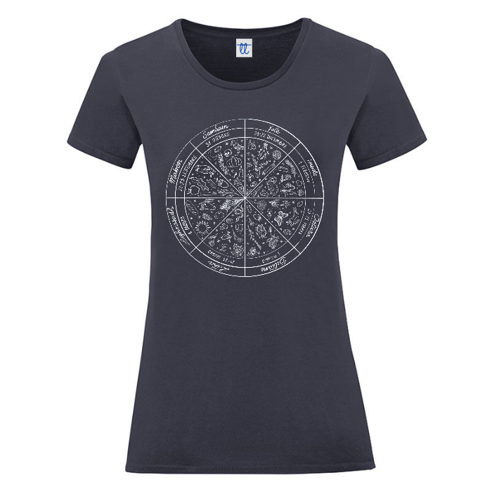 T-Shirt donna Ruota dell'Anno Witchy