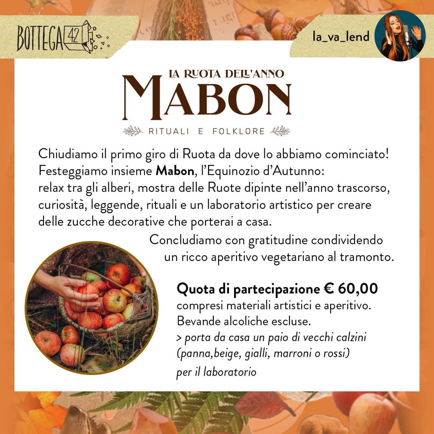 MABON, evento, 21 settembre 2024