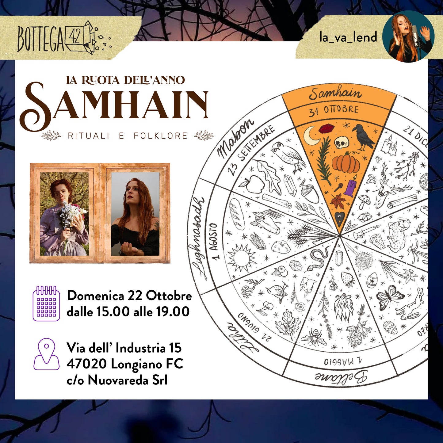 WS La Ruota dell'Anno, Samhain, 22 ottobre 2023