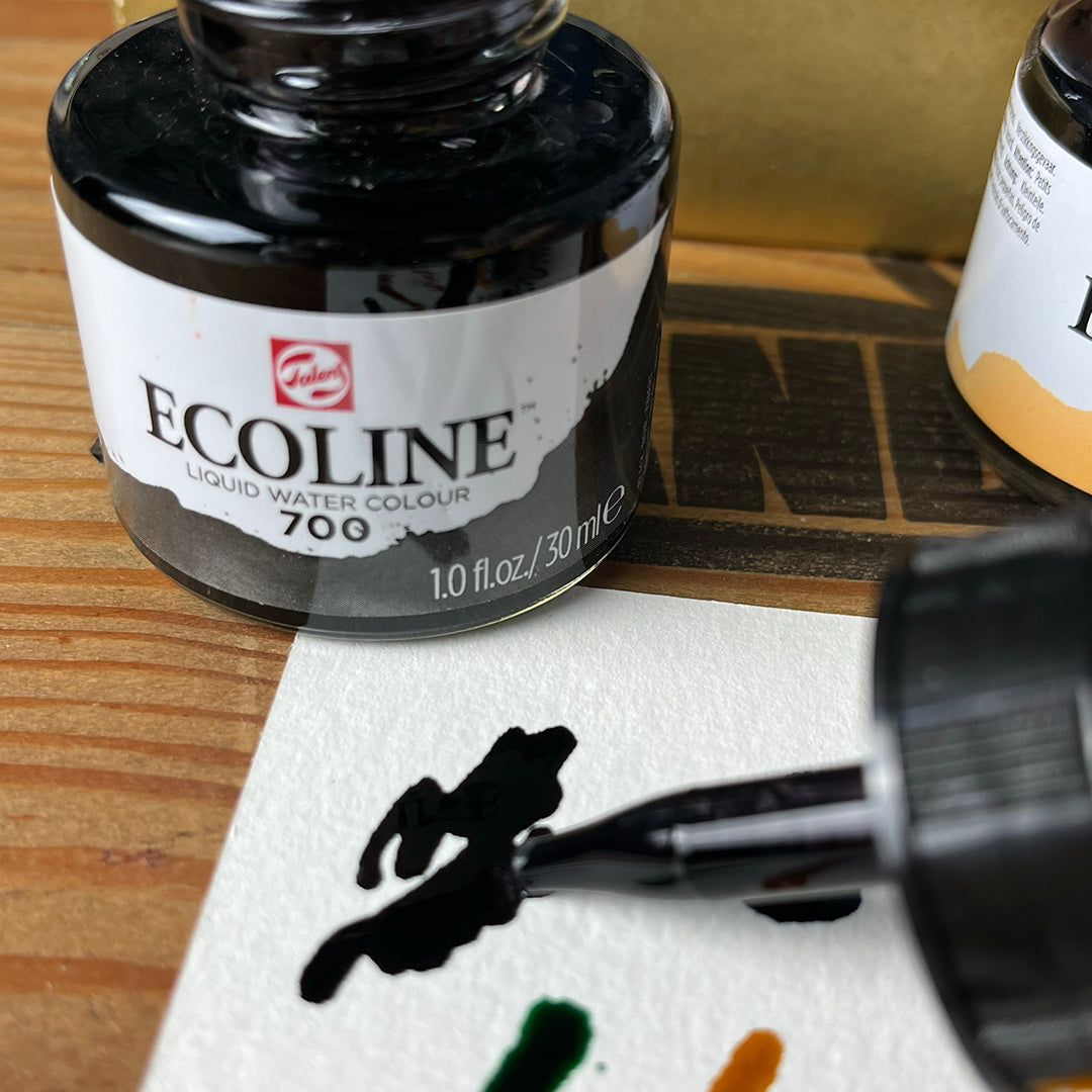 Acquerello liquido Ecoline, 30ml, per disegnare e scrivere, colori vari