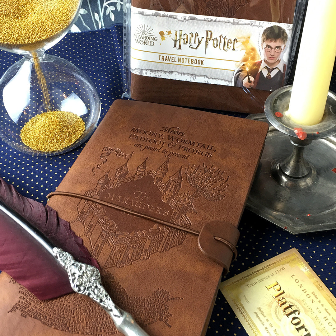 Taccuino da Viaggio con elastici Harry Potter, Mappa del Malandrino –  Bottega42