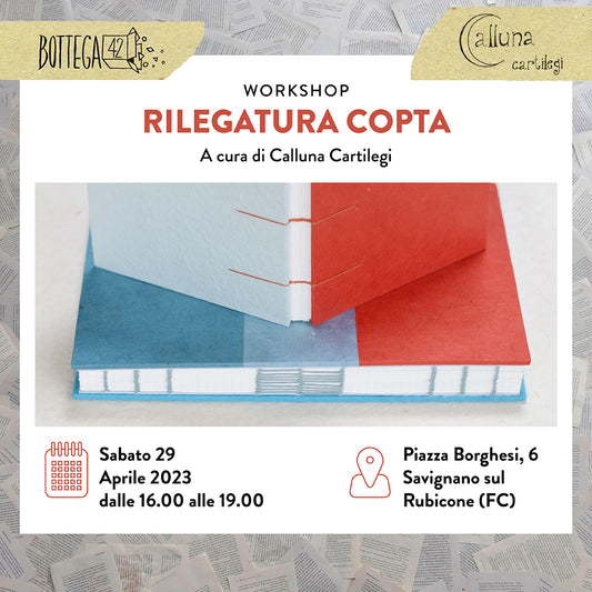 WS Rilegatura Copta, 29 aprile 2023